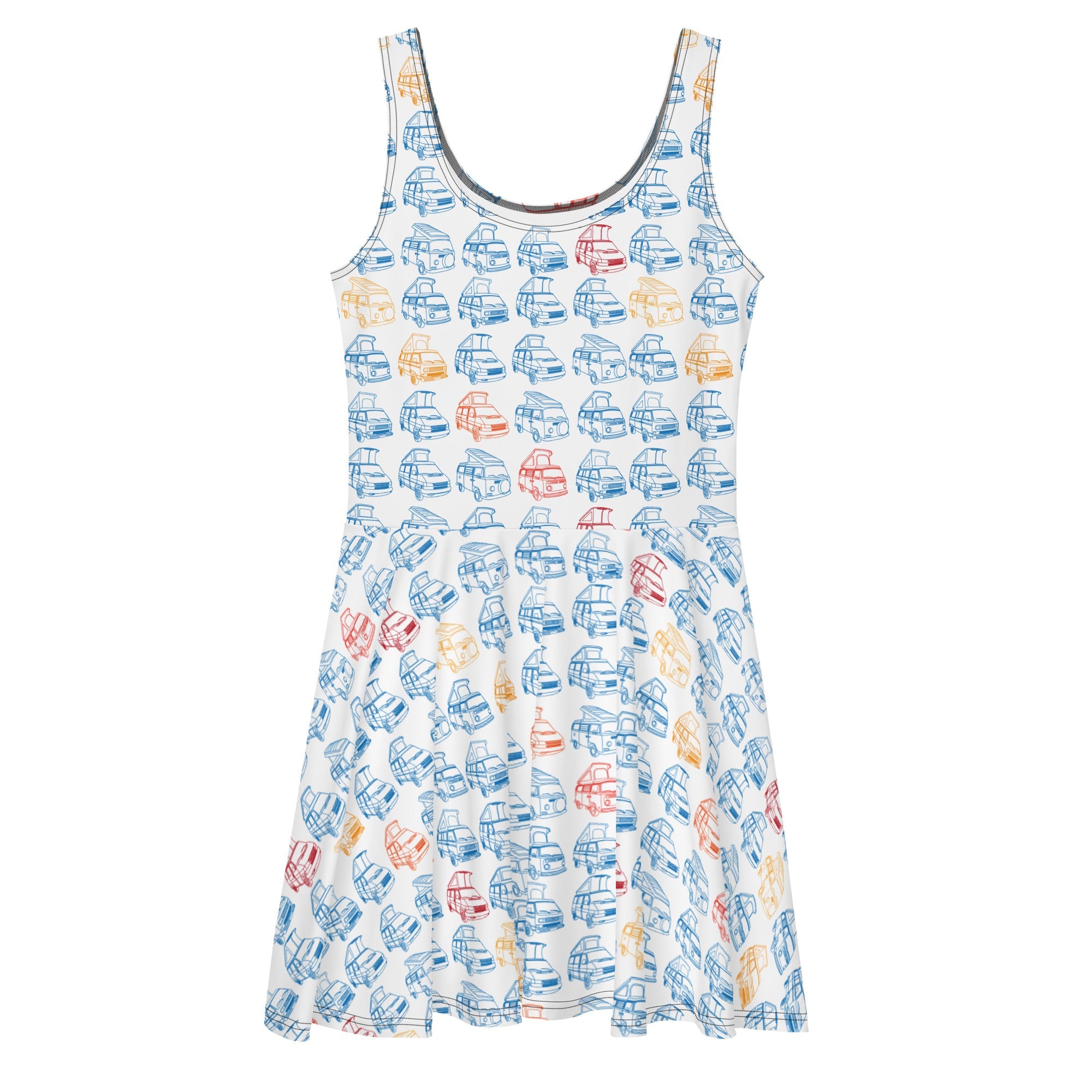 Rainbow Tile Skater Dress - OVERLANDERS Outfitter