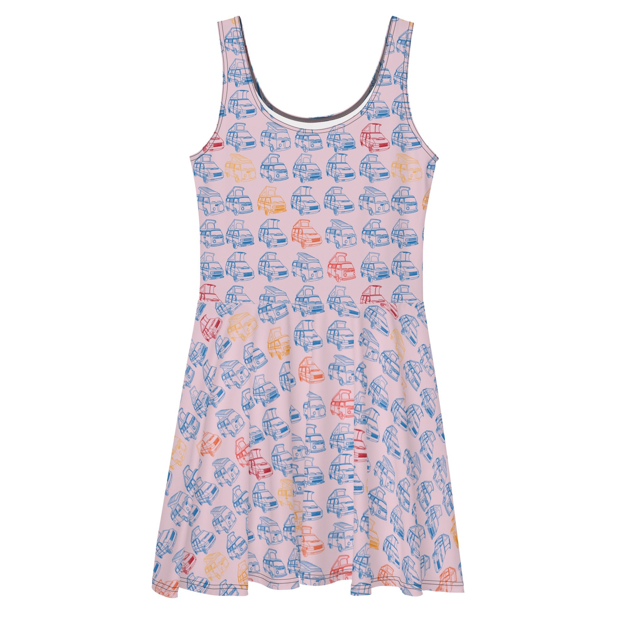 Rainbow Tile Skater Dress - OVERLANDERS Outfitter