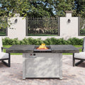 Alora Premium 50K BTU Rectangle Outdoor Aluminum Fire Pit Table (SAK70248) - We The Collective