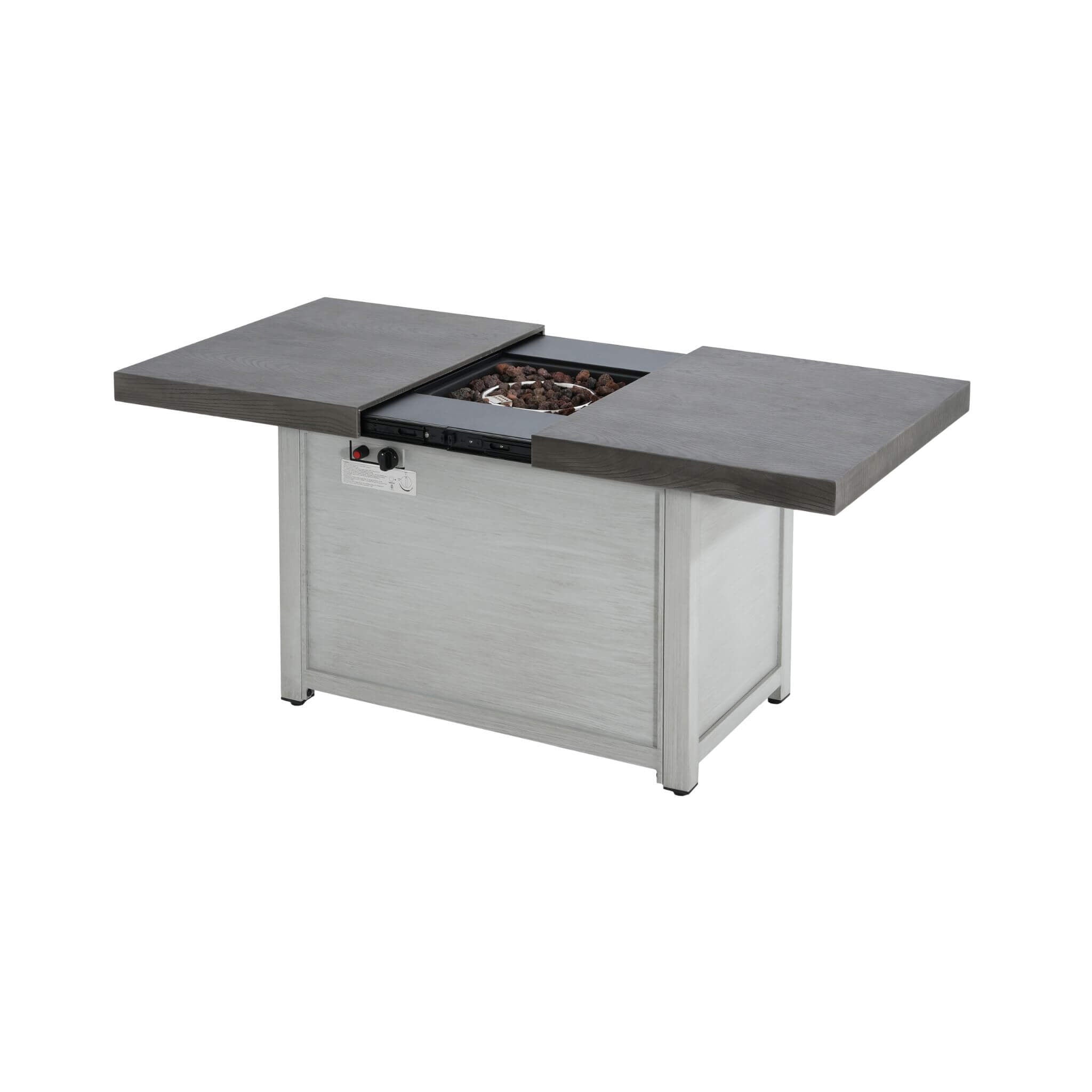 Alora Premium 50K BTU Rectangle Outdoor Aluminum Fire Pit Table (SAK70248) - We The Collective