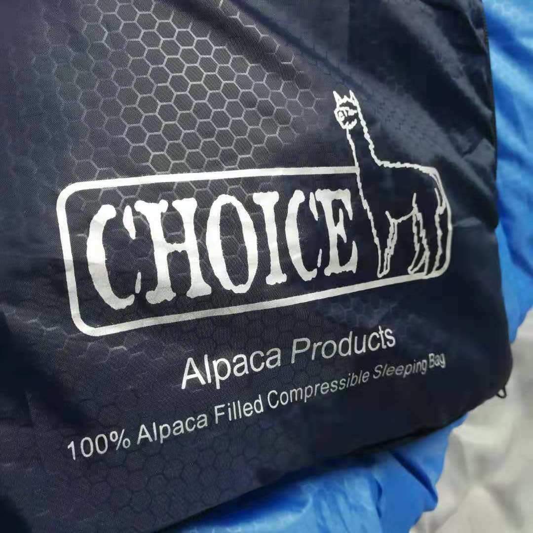 AlpacaSack 100% Alpaca Filled Sleeping Bag - Compressible Luxury Camping Bag - We The Collective