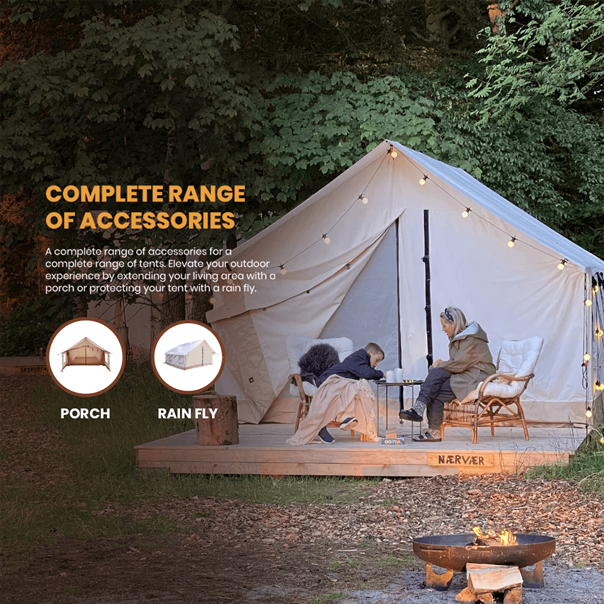 14'x16' Alpha Pro Wall Tent - OVERLANDERS Outfitter