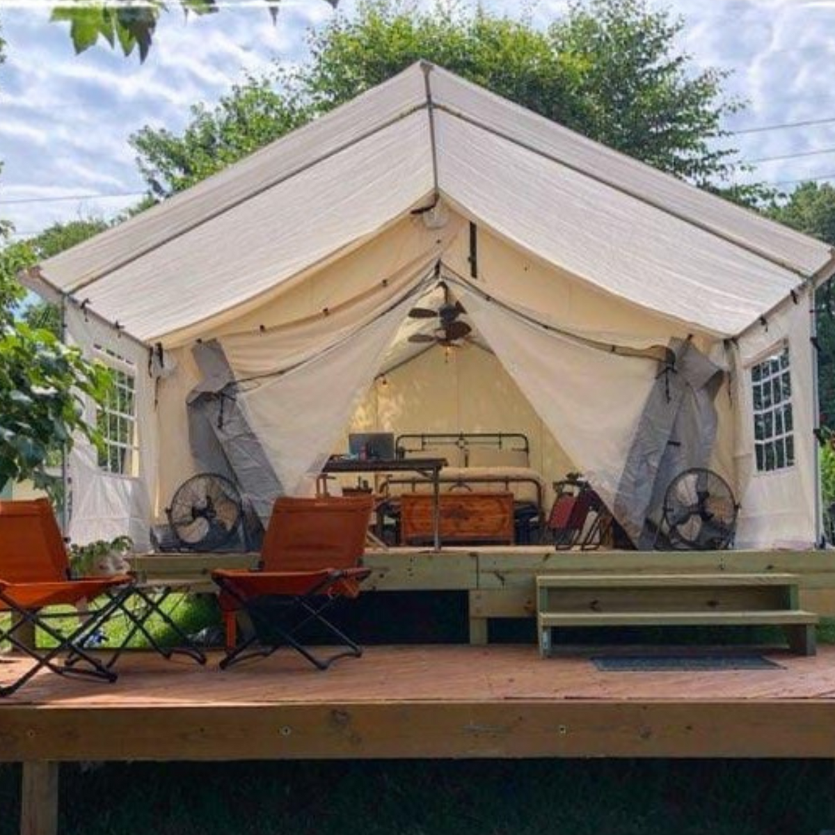 10'x12' Porch - Canvas Wall Tent - OVERLANDERS Outfitter