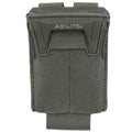 Ranger Green HCC Tactical Pincer™ Single Multi-Caliber Mag Pouch for secure magazine storage and quick access.