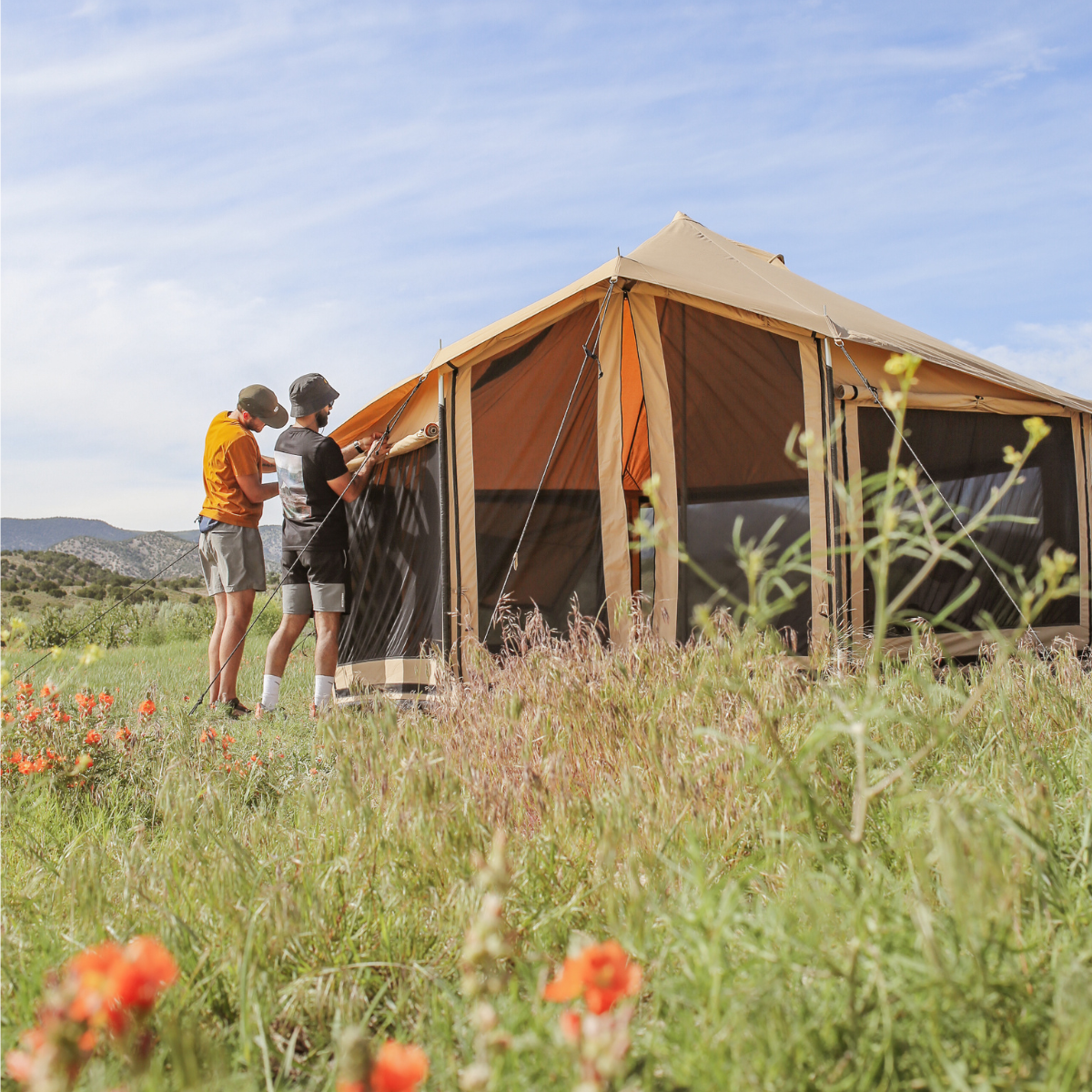 18' Altimus Bell Tent - OVERLANDERS Outfitter