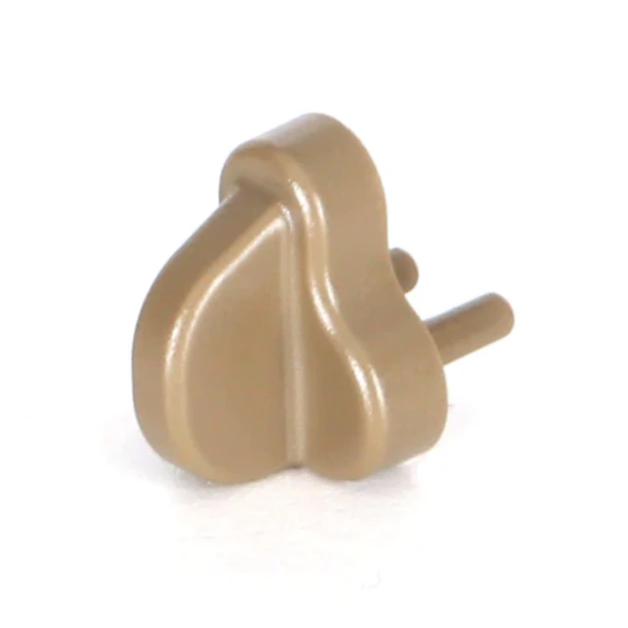 HCC Tactical AMP microphone port plug for hearing protection and communication devices, designed for Ops-Core helmets.