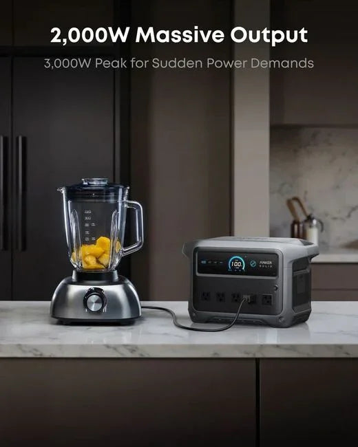 Anker SOLIX C1000 Gen2 Portable Power Station - We The Collective