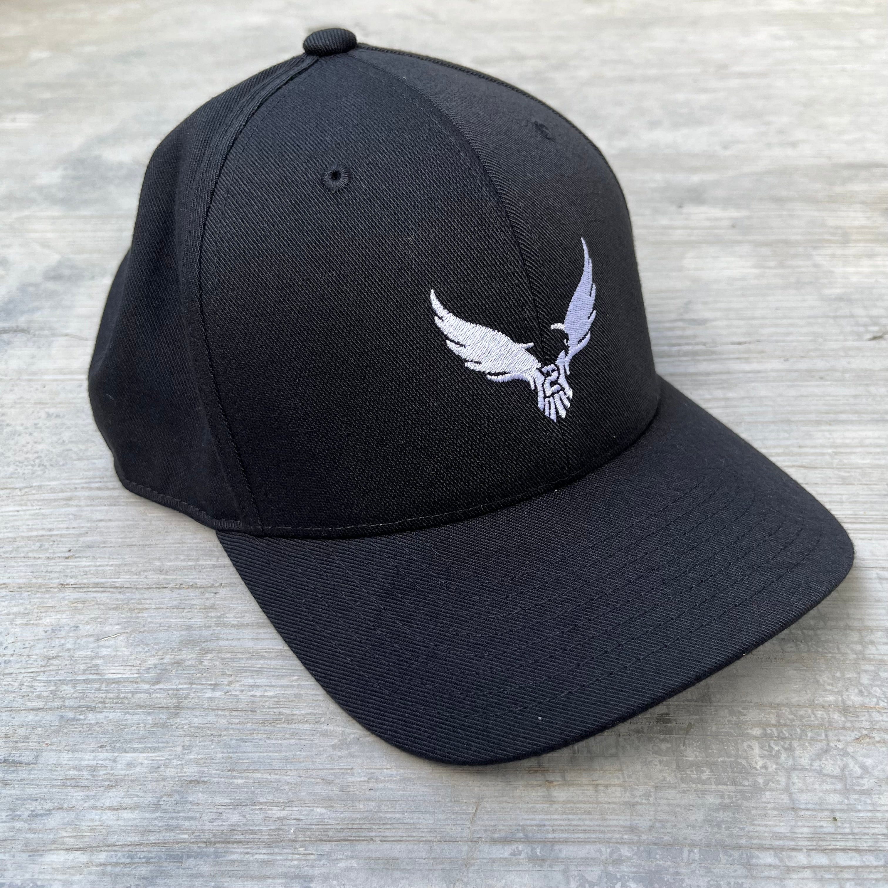 SFT2 Tactical minimalist cap, black apparel hat with clean design, adjustable strap, and subtle branding for casual or tactical wear.
