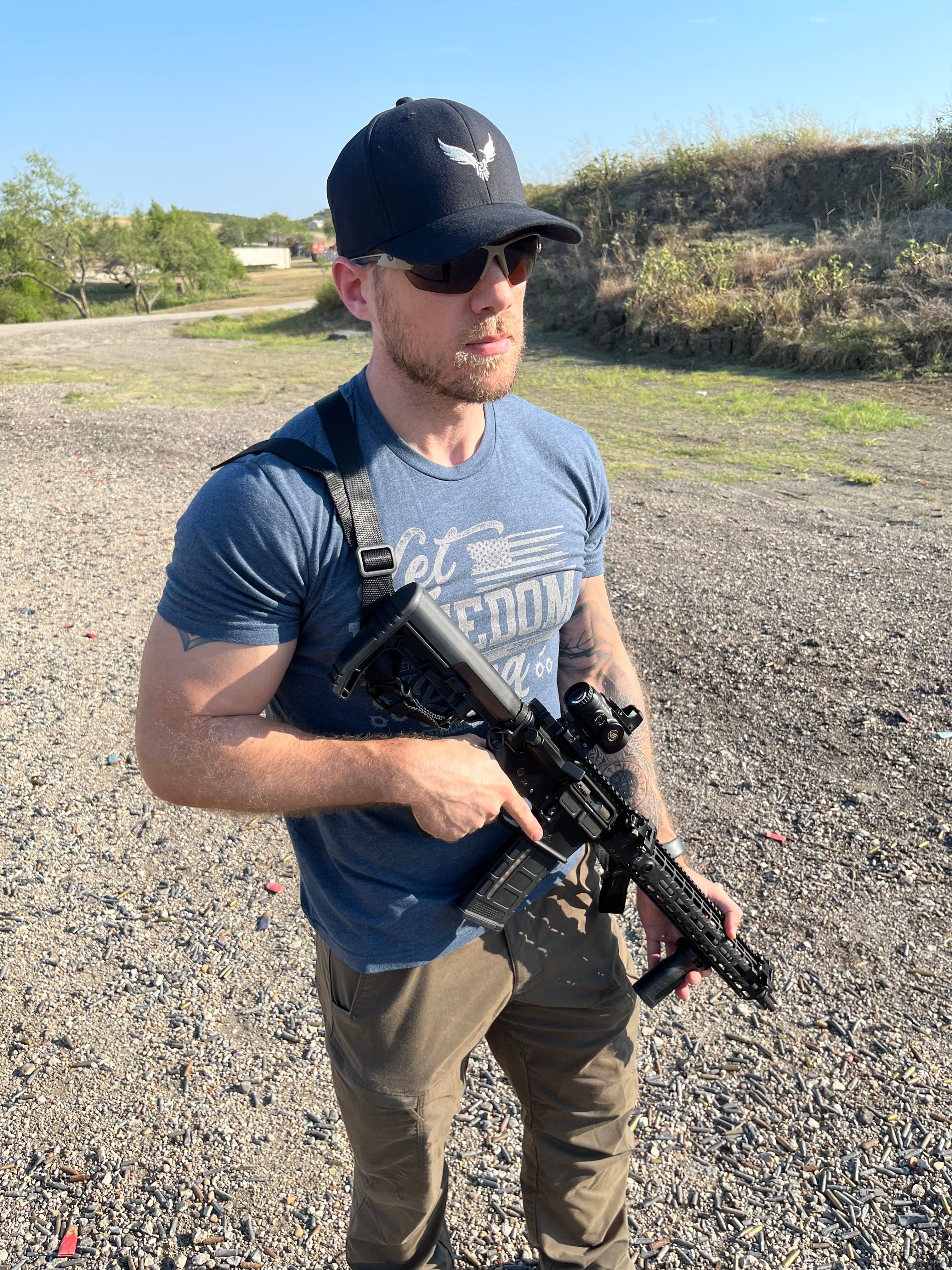 SFT2 Tactical minimalist cap in black, featuring a simple design and adjustable strap, ideal for casual or tactical wear.