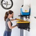 2' x 3' Bristol Garage Wall Mount Shelves | 2 Pack | Black - OVERLANDERS Outfitter