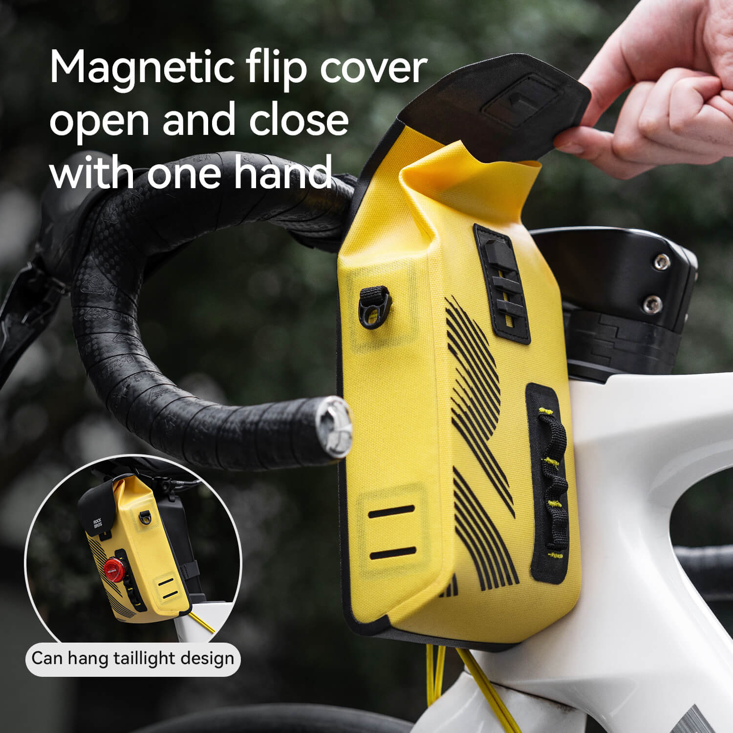 AS-160 100% Waterproof Bike Handlebar Ba - 1.3L - OVERLANDERS Outfitter