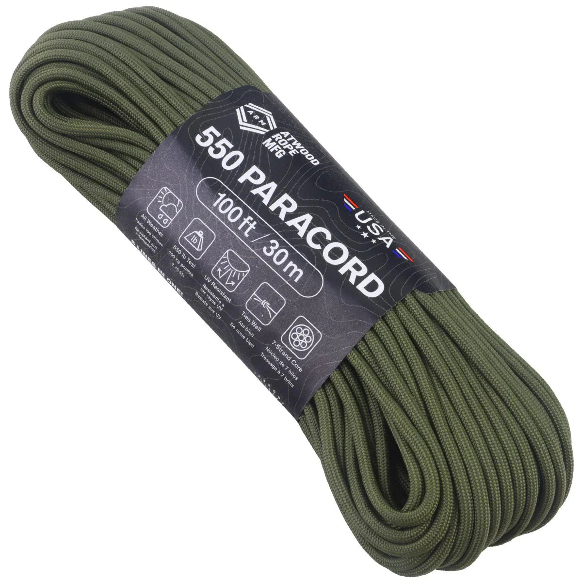 550 Paracord: Atwood Strong and Durable - OVERLANDERS Outfitter