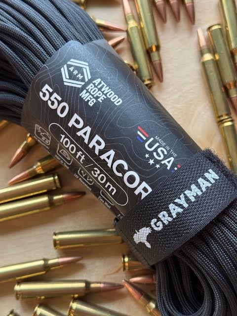 550 Paracord: Atwood Strong and Durable