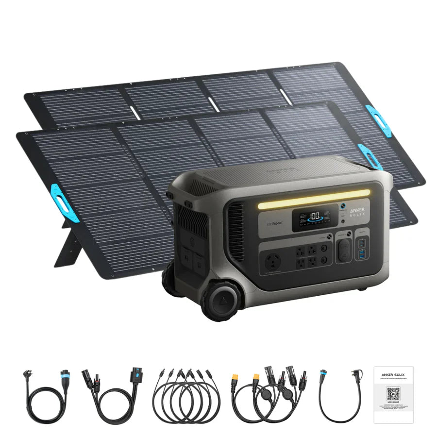 Anker SOLIX F3000 Portable Power Station + 400w Solar Panel - OVERLANDERS Outfitter