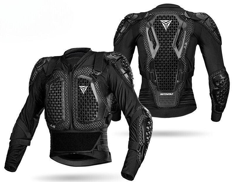 Bean's Moto Booth MOTOWOLF™ motorcycle tactical armor jacket with protective padding and durable design for motorcycle riding.