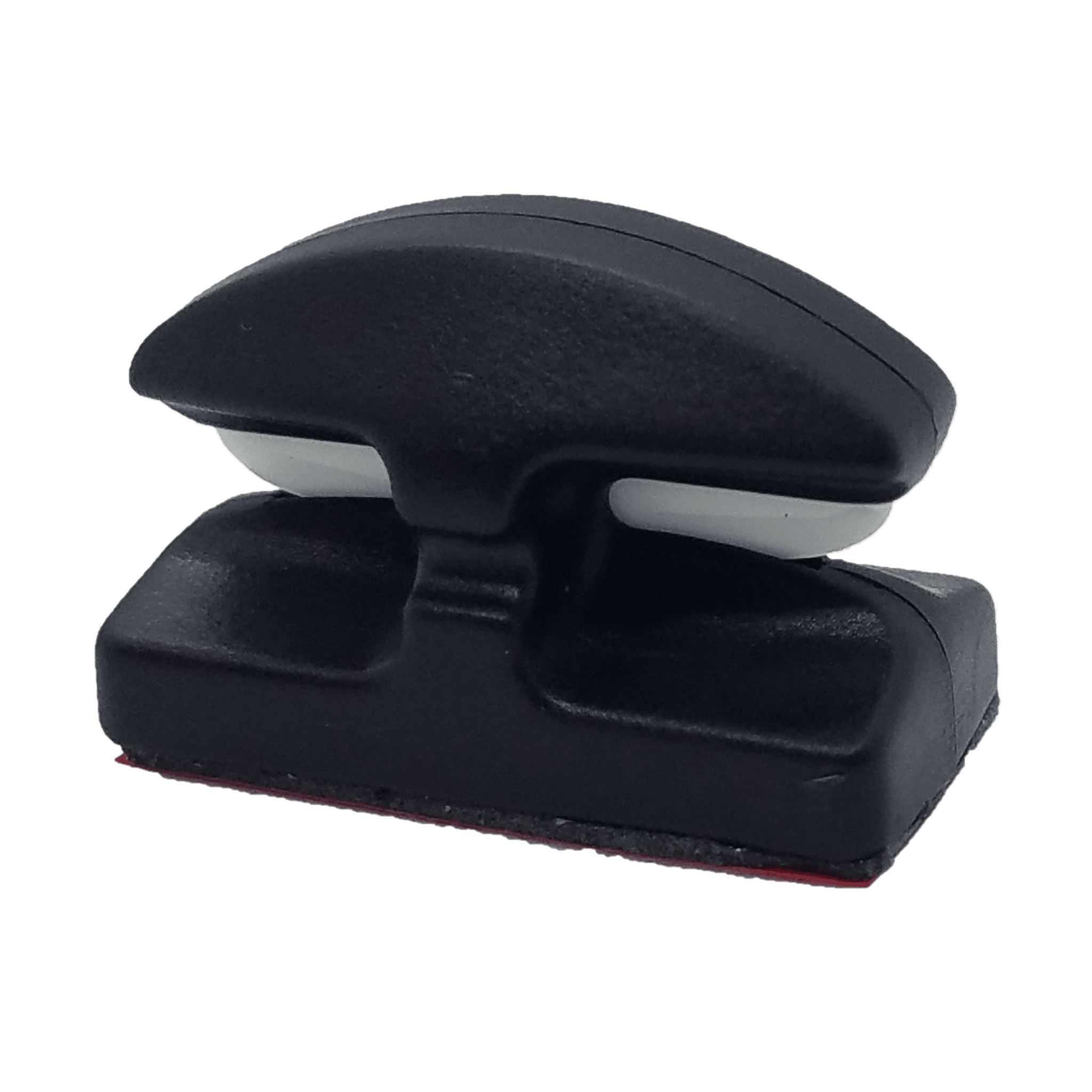 Line Cutterz Ceramic Blade Peel & Stick Flat Mount, featuring a sleek design and sharp blade for easy attachment.