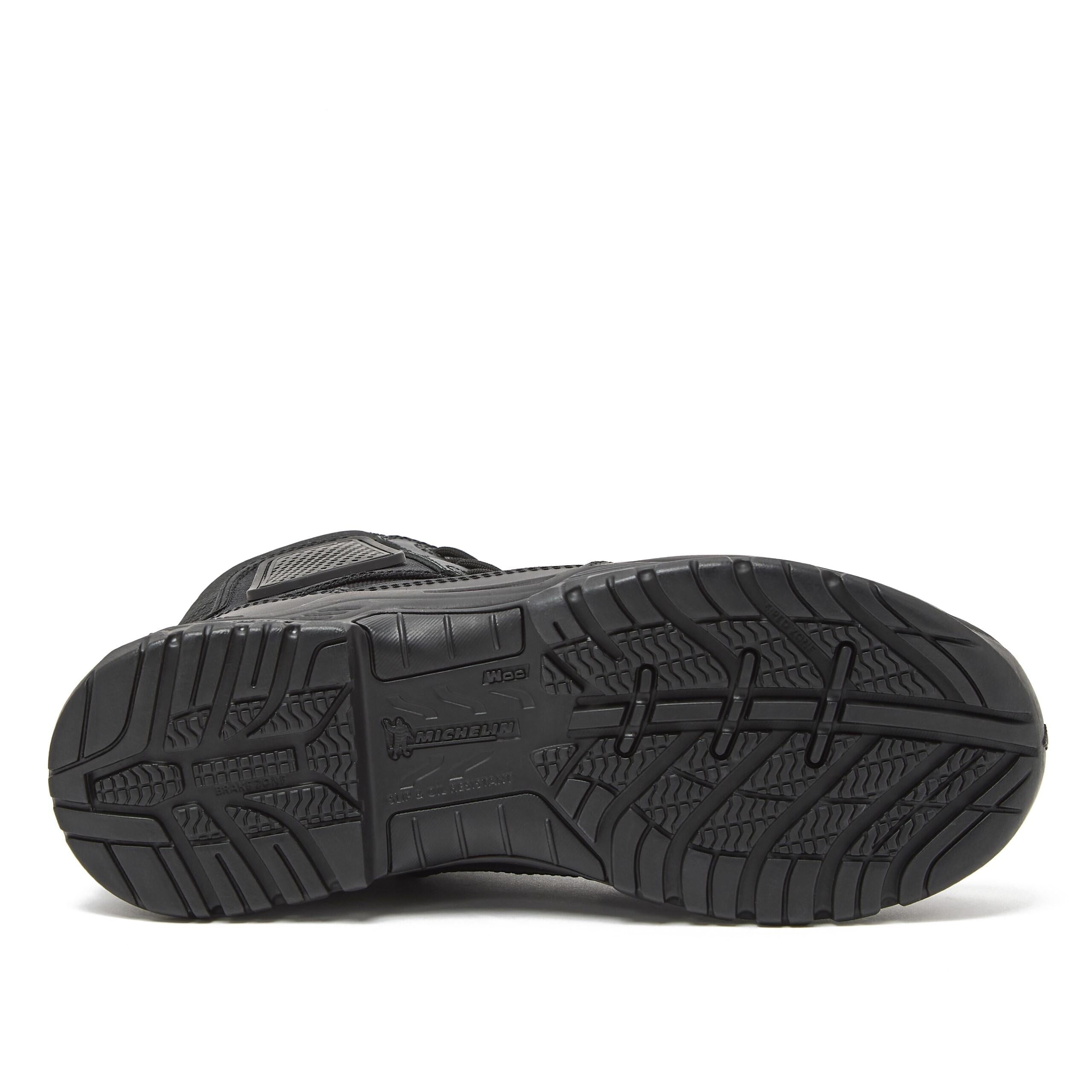 Magnum Boots Strike Force 8-inch tactical combat boots with sturdy leather and breathable mesh for durability and comfort.