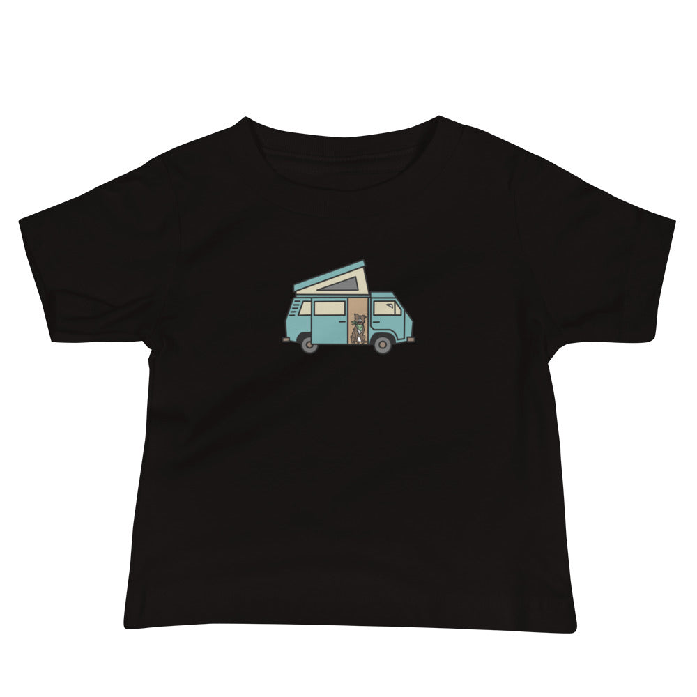 Dog in Van Baby T-Shirt - OVERLANDERS Outfitter