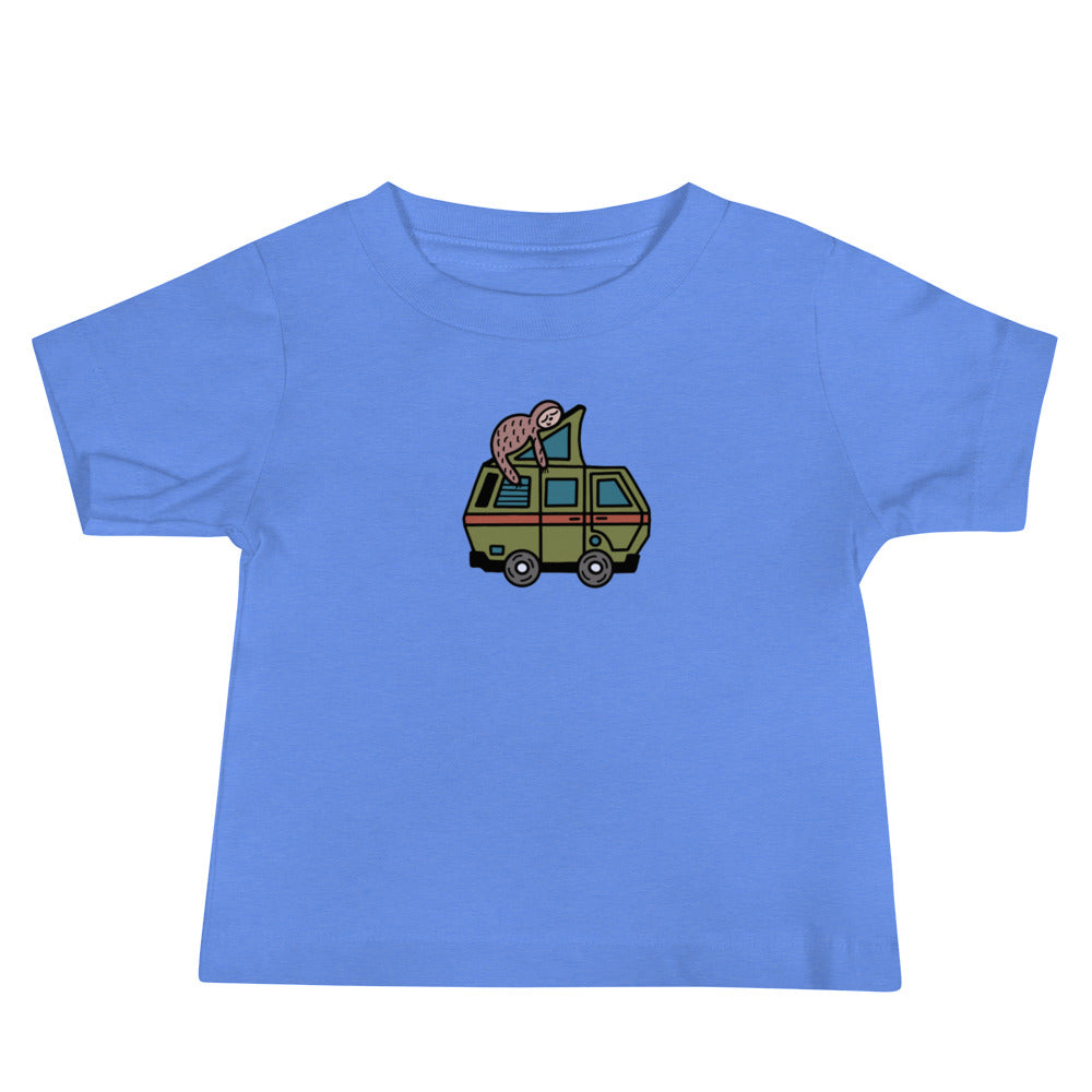 Stewie Sloth Baby T-Shirt - OVERLANDERS Outfitter