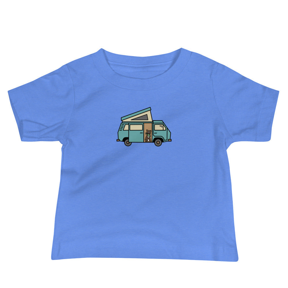 Dog in Van Baby T-Shirt - OVERLANDERS Outfitter