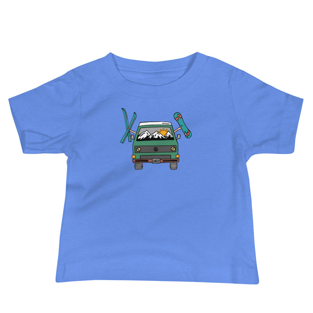 Shred Van Baby T-Shirt - OVERLANDERS Outfitter