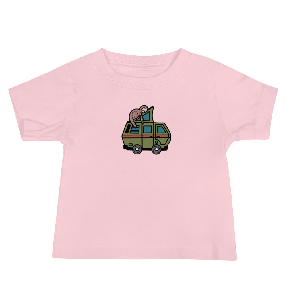 Stewie Sloth Baby T-Shirt - OVERLANDERS Outfitter