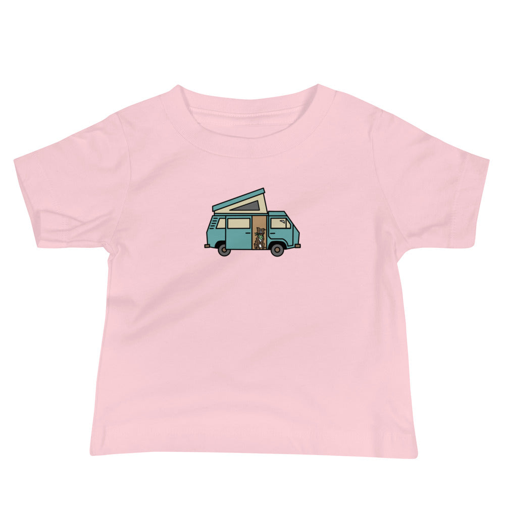 Dog in Van Baby T-Shirt - OVERLANDERS Outfitter