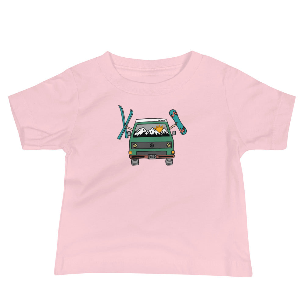 Shred Van Baby T-Shirt - OVERLANDERS Outfitter