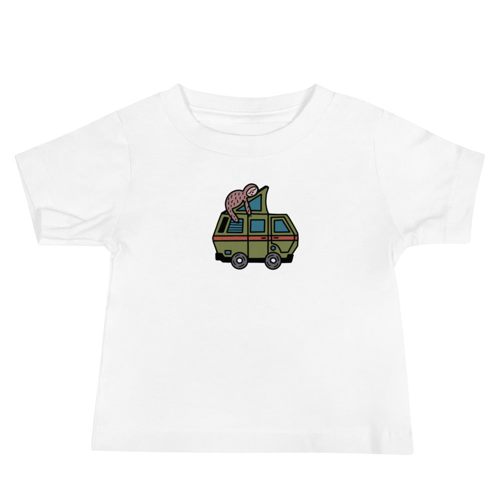 Stewie Sloth Baby T-Shirt - OVERLANDERS Outfitter