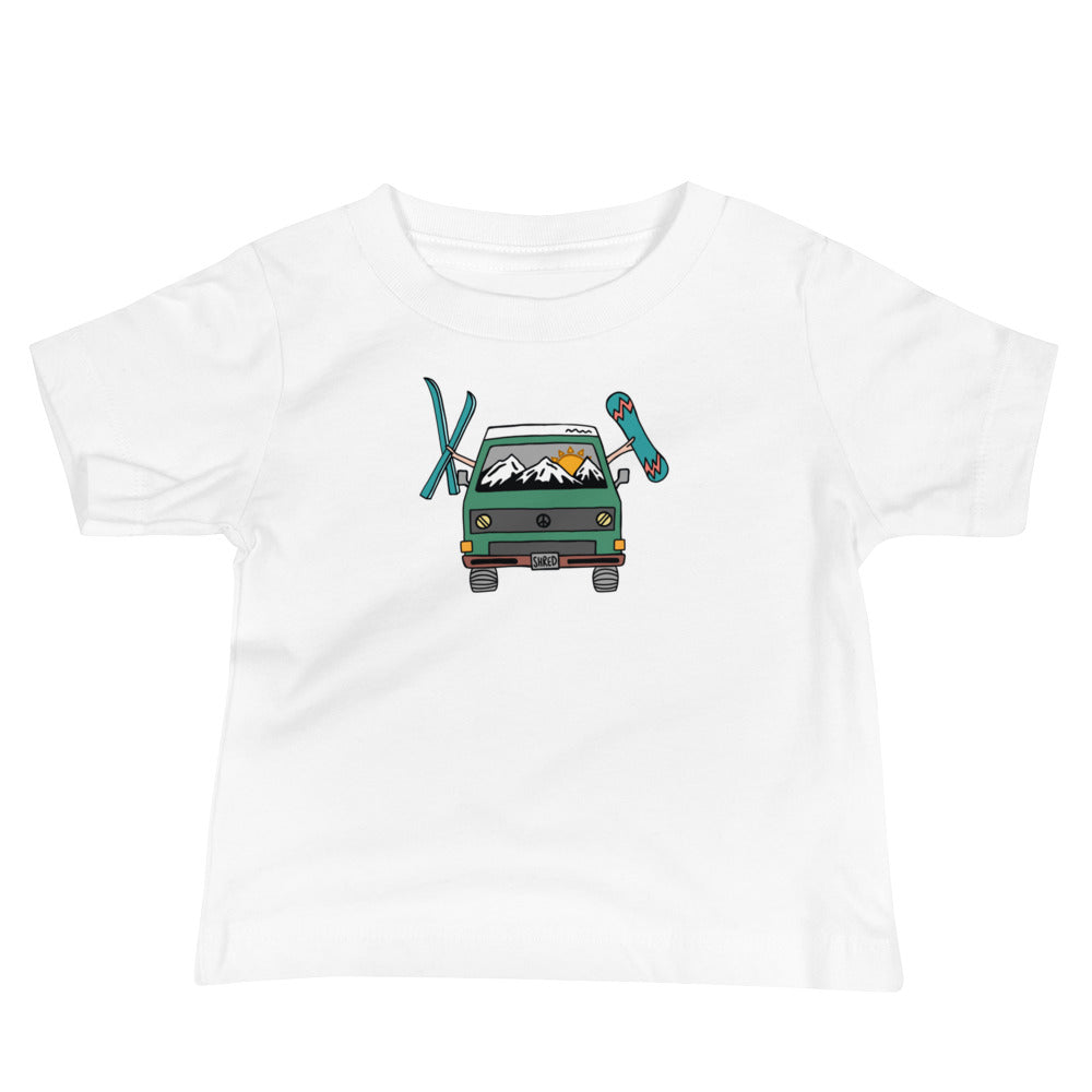Shred Van Baby T-Shirt - OVERLANDERS Outfitter