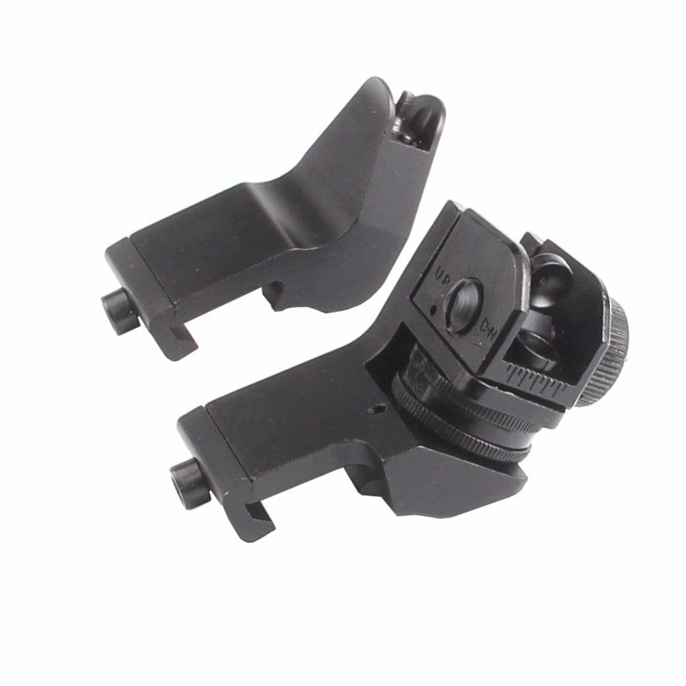 45 Degree Offset Front and Rear Backup Iron Sights - Flip-Up and Fixed - We The Collective