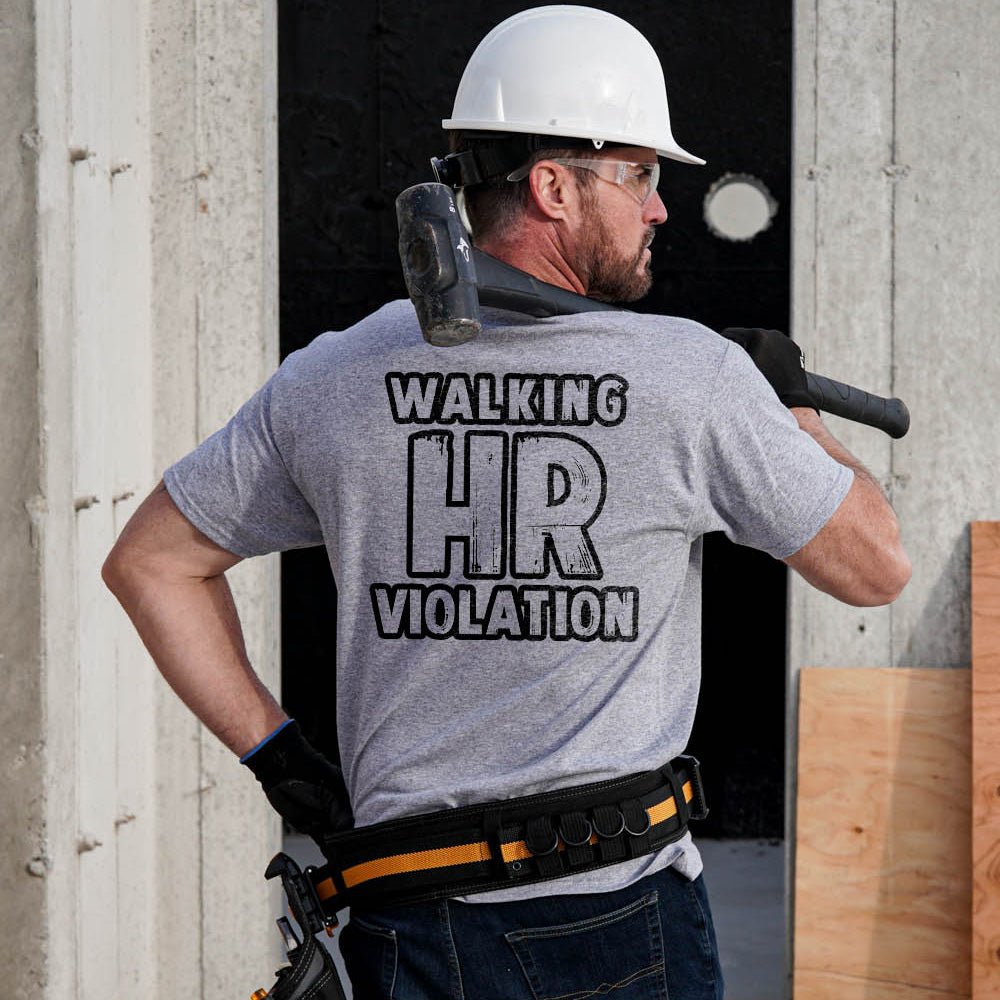 HR Violation - Safety Yellow T-Shirt - OVERLANDERS Outfitter