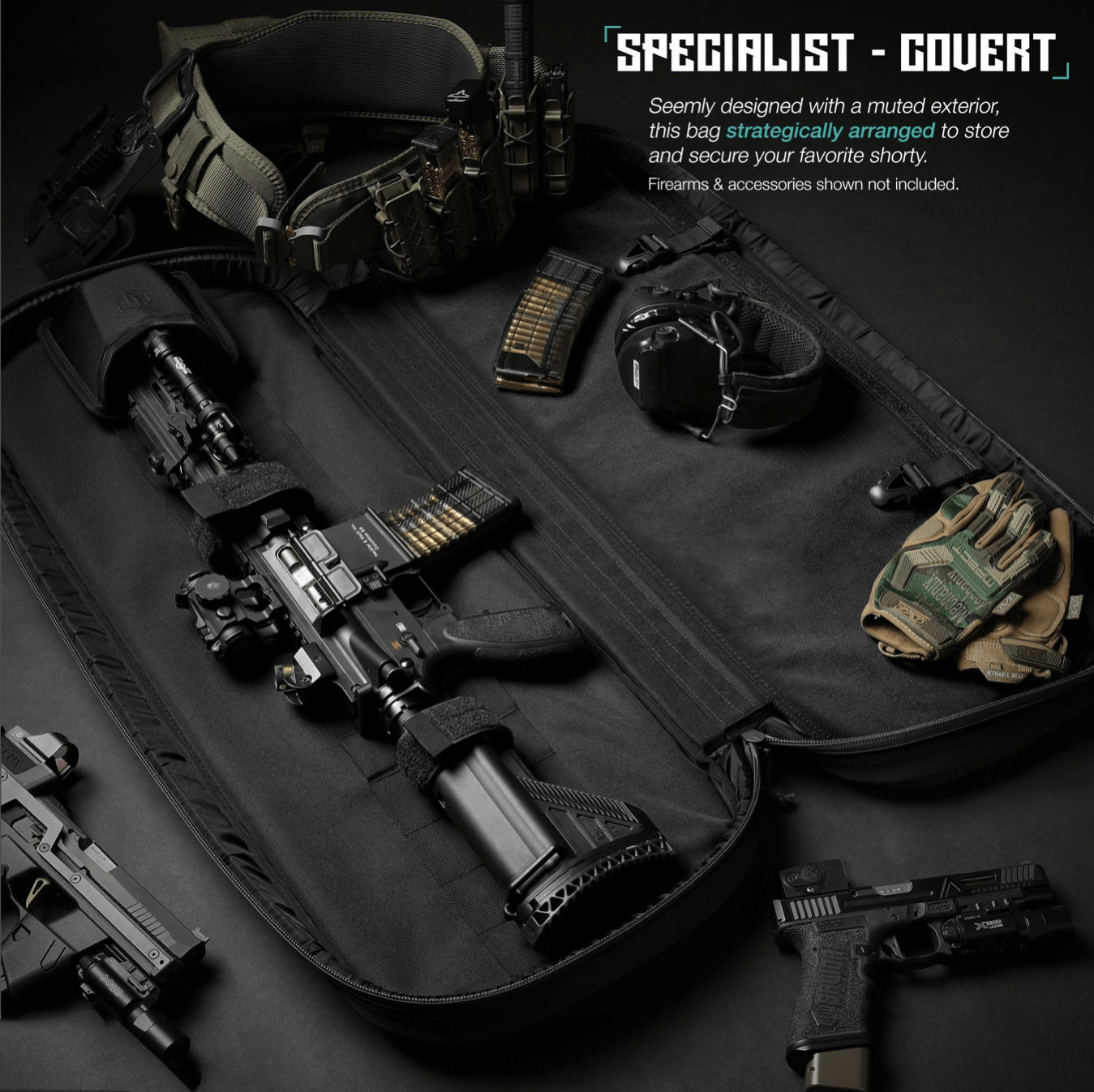 Covert Specialist SBR Case (3 Sizes) - We The Collective