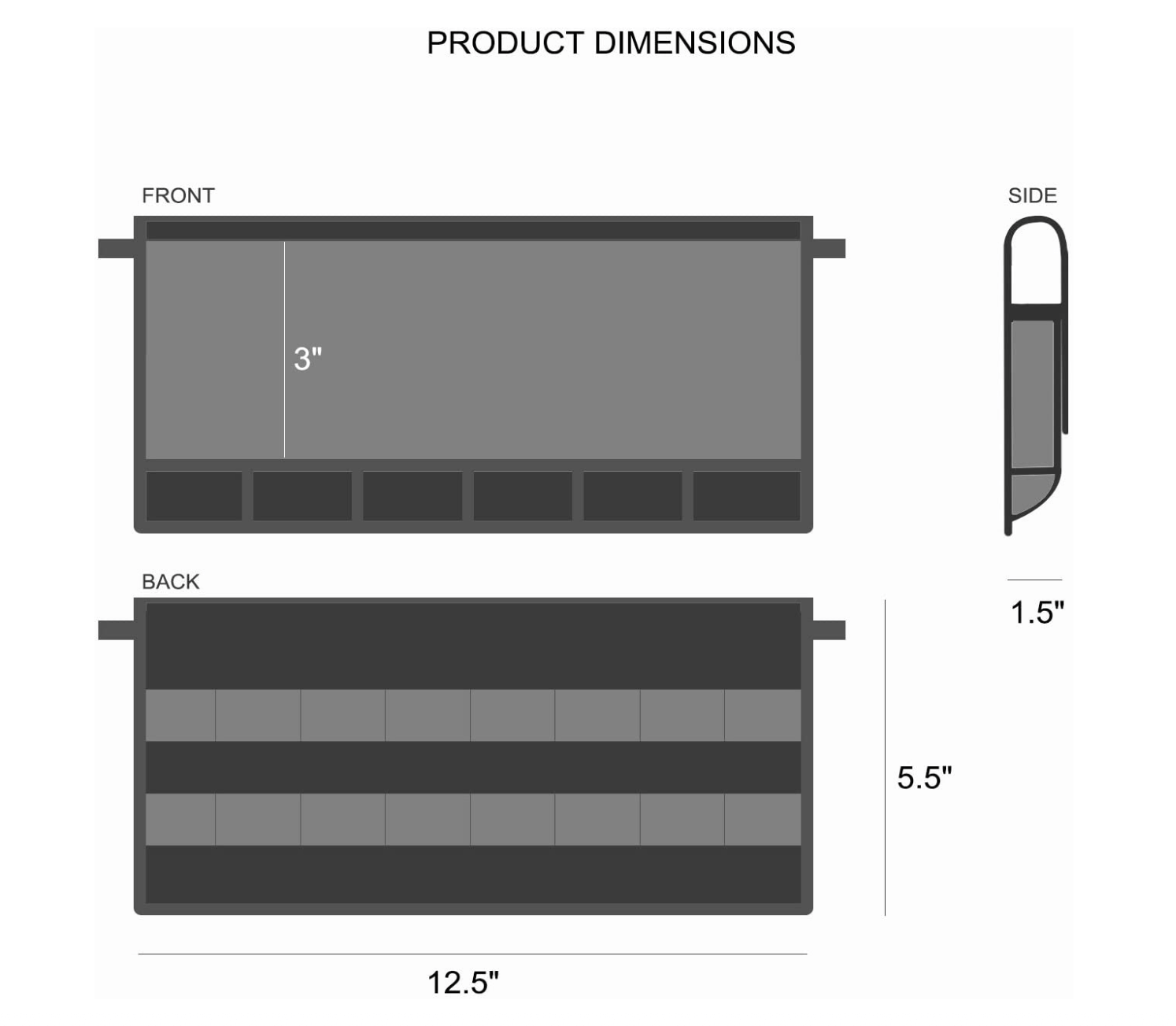 SFT2 Tactical magazine storage pouch with multiple compartments, designed for organizing and securing magazines.