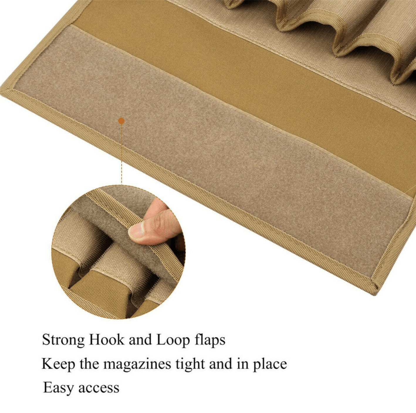 SFT2 Tactical magazine storage pouch in a durable design, ideal for organizing magazines and accessories.