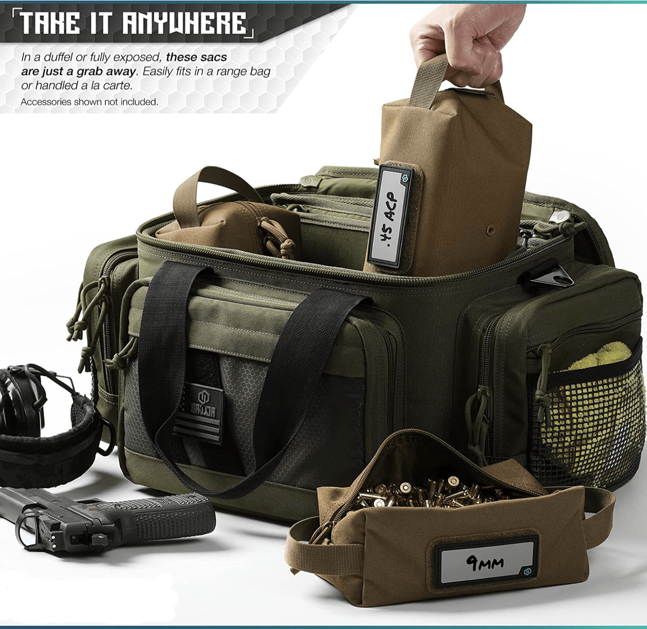 Soft Tactical Storage Pouch (4 Pack) - We The Collective