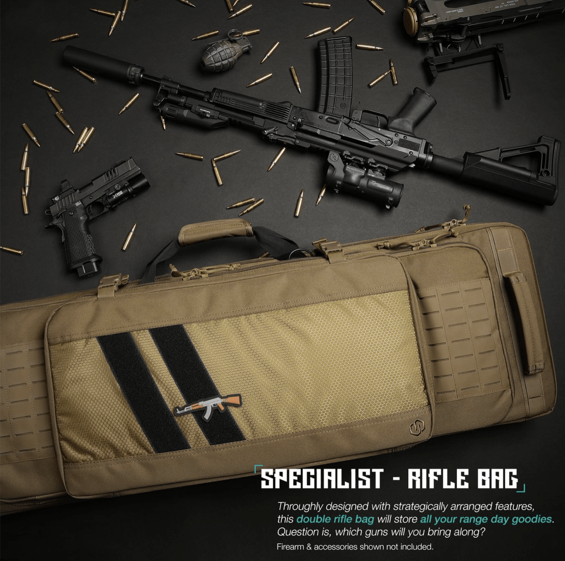 Specialist Double Rifle Case (3 Sizes) - We The Collective