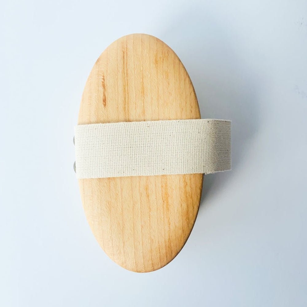 Tilley + Me Bamboo Dry Brush for Body – Exfoliate & Improve Circulation - OVERLANDERS Outfitter