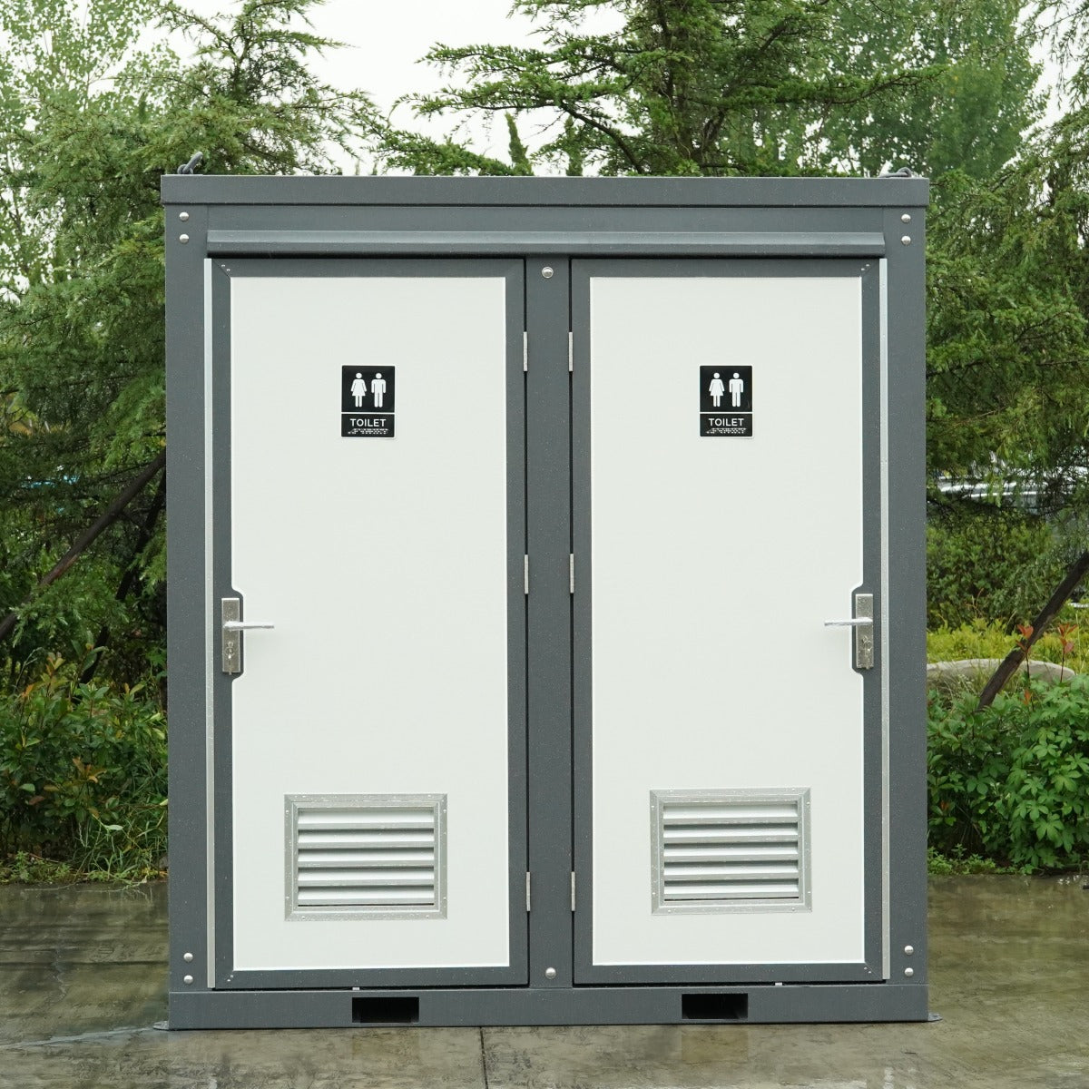 2 Private Toilet Stalls Portable Restroom - OVERLANDERS Outfitter