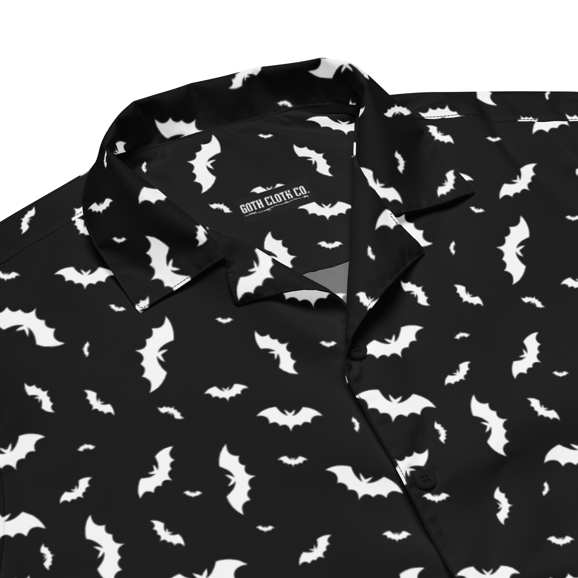 Batty Blackout Button-Up Shirt