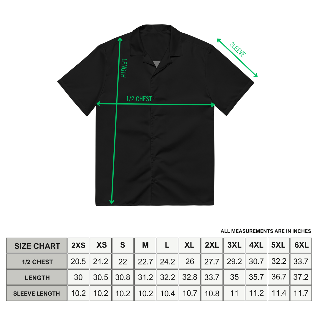 Batty Blackout Button-Up Shirt