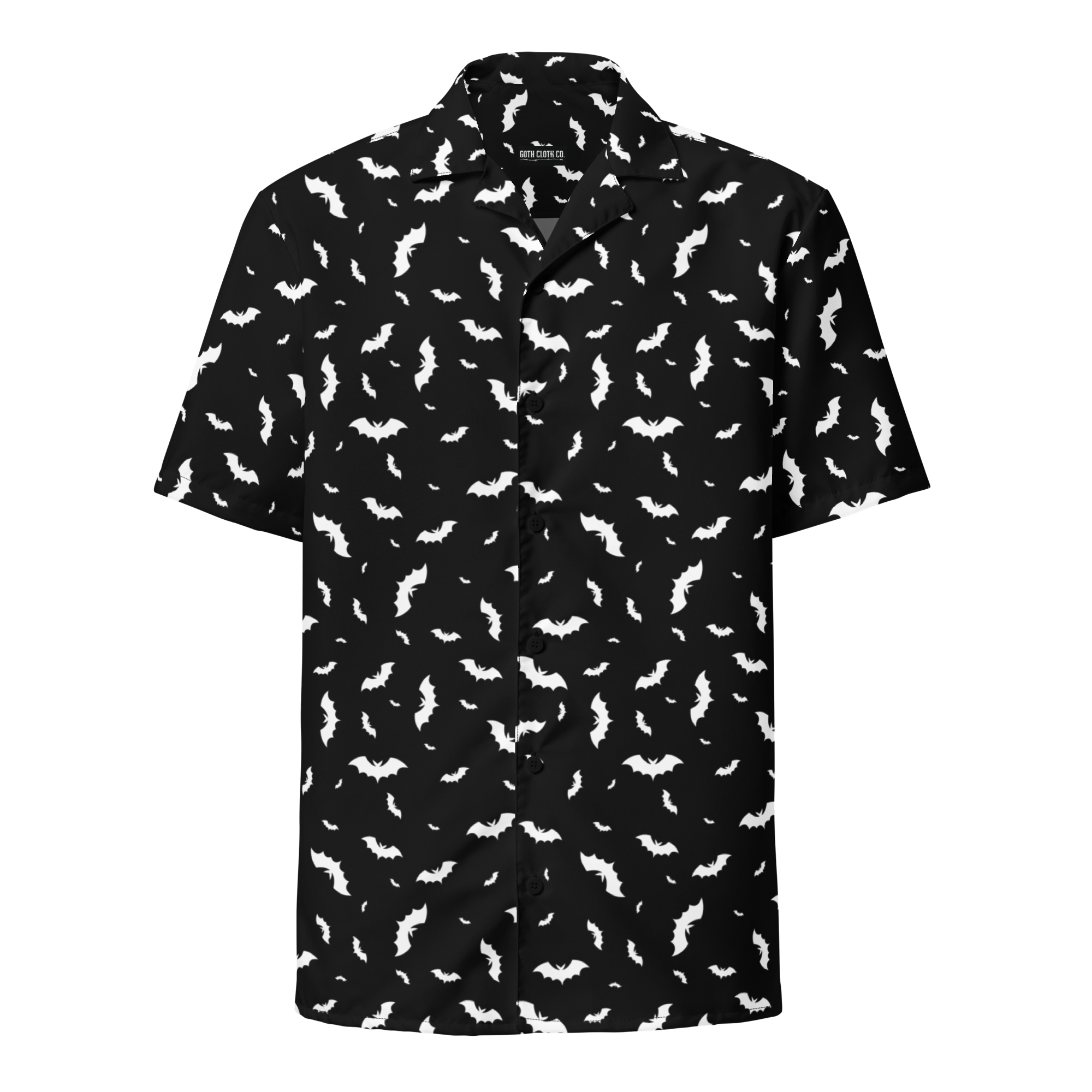 Batty Blackout Button-Up Shirt