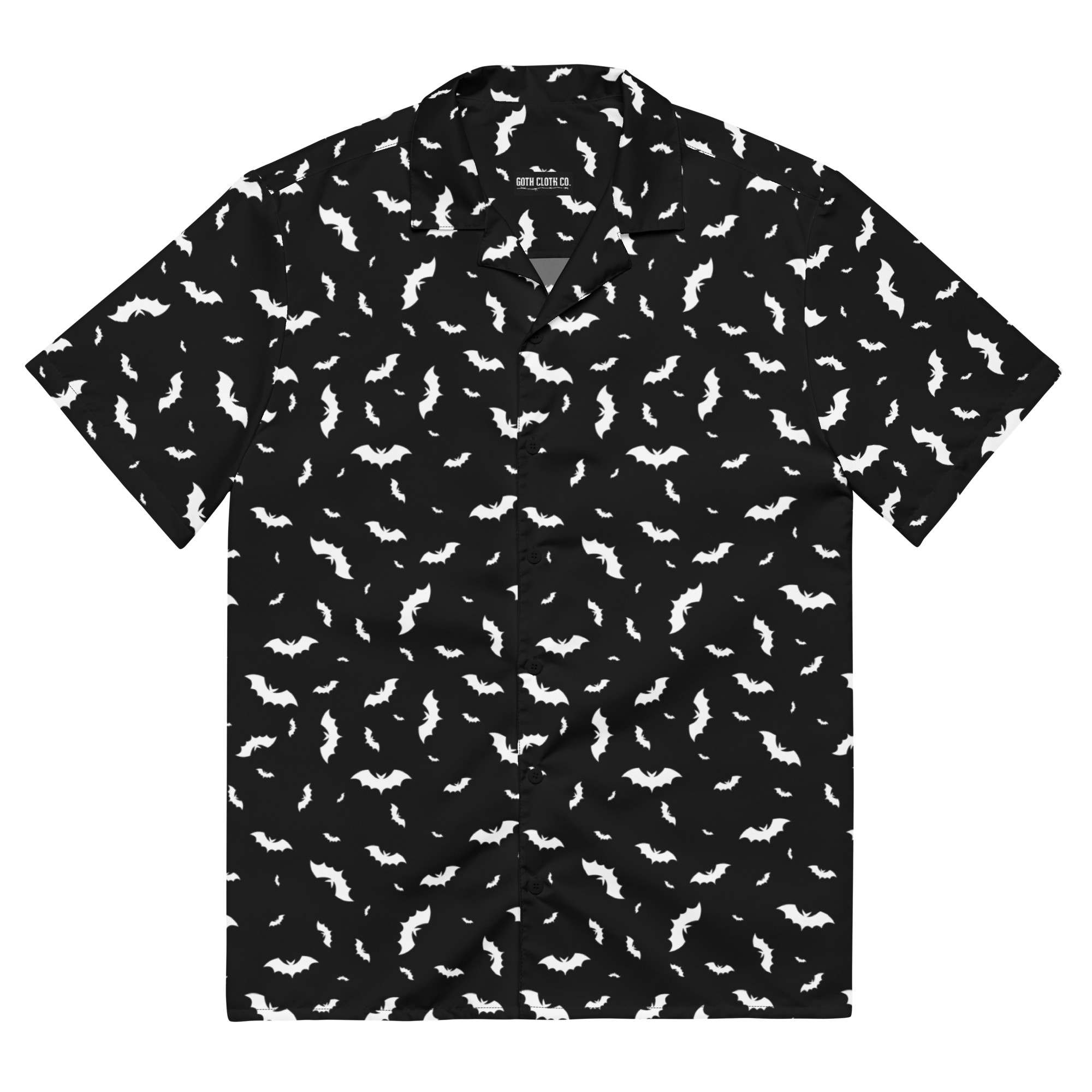 Batty Blackout Button-Up Shirt