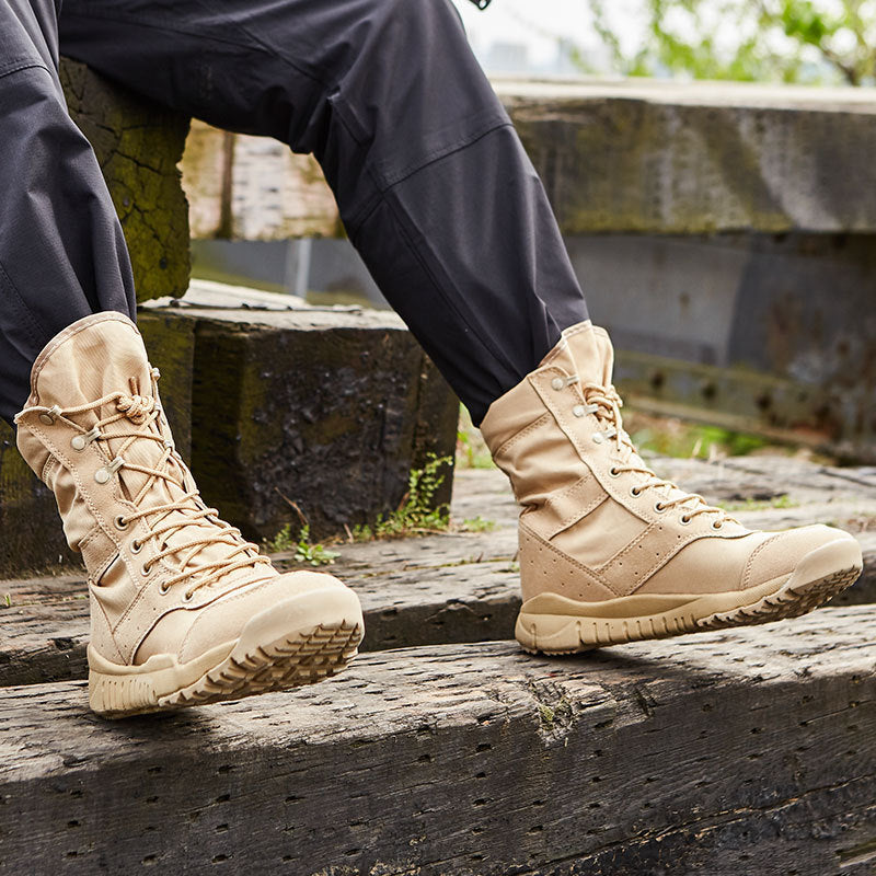 Summer Tactical Desert Combat Boots for Outdoor Climbing and Adventure - OVERLANDERS Outfitter