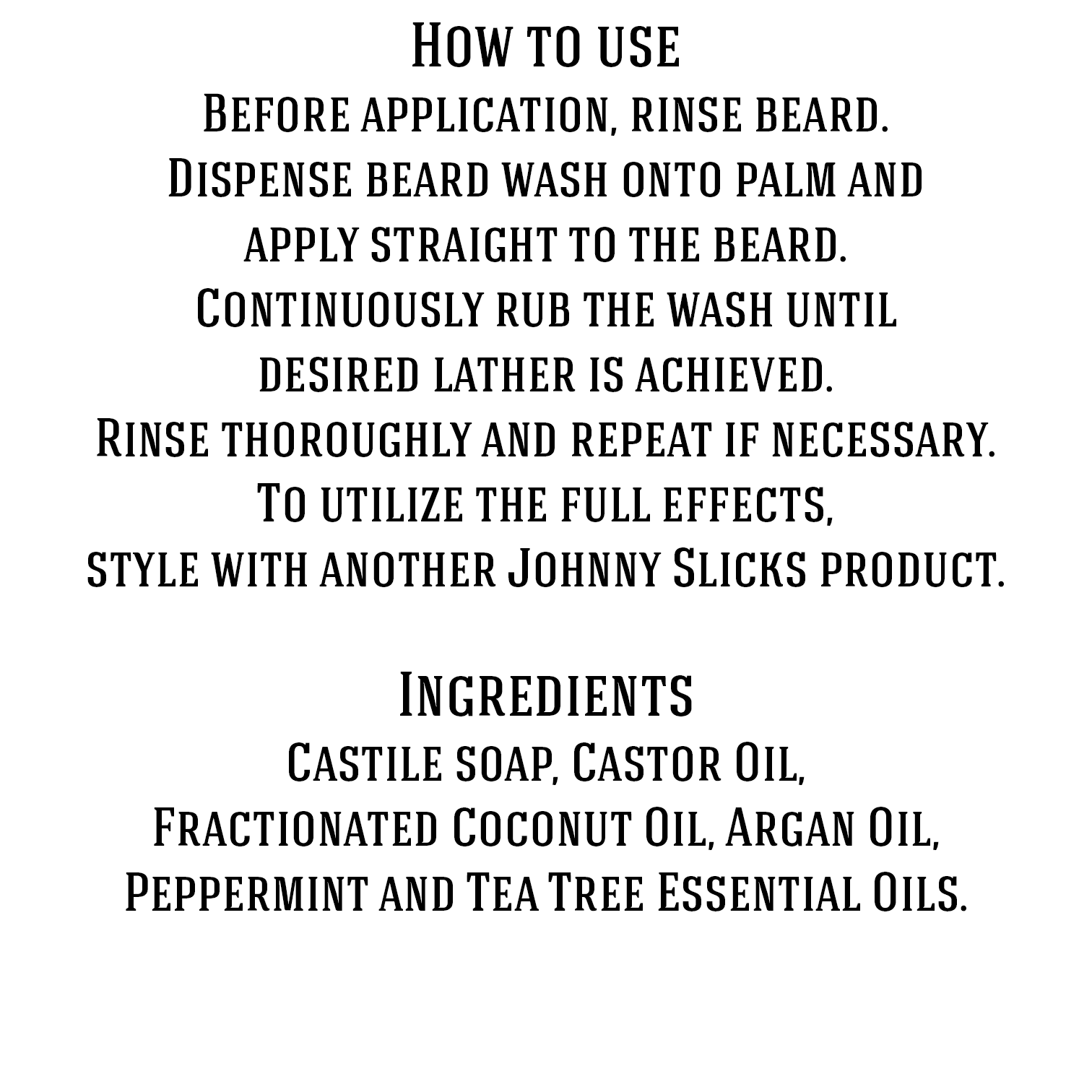Organic Hand Whipped Beard Wash - We The Collective
