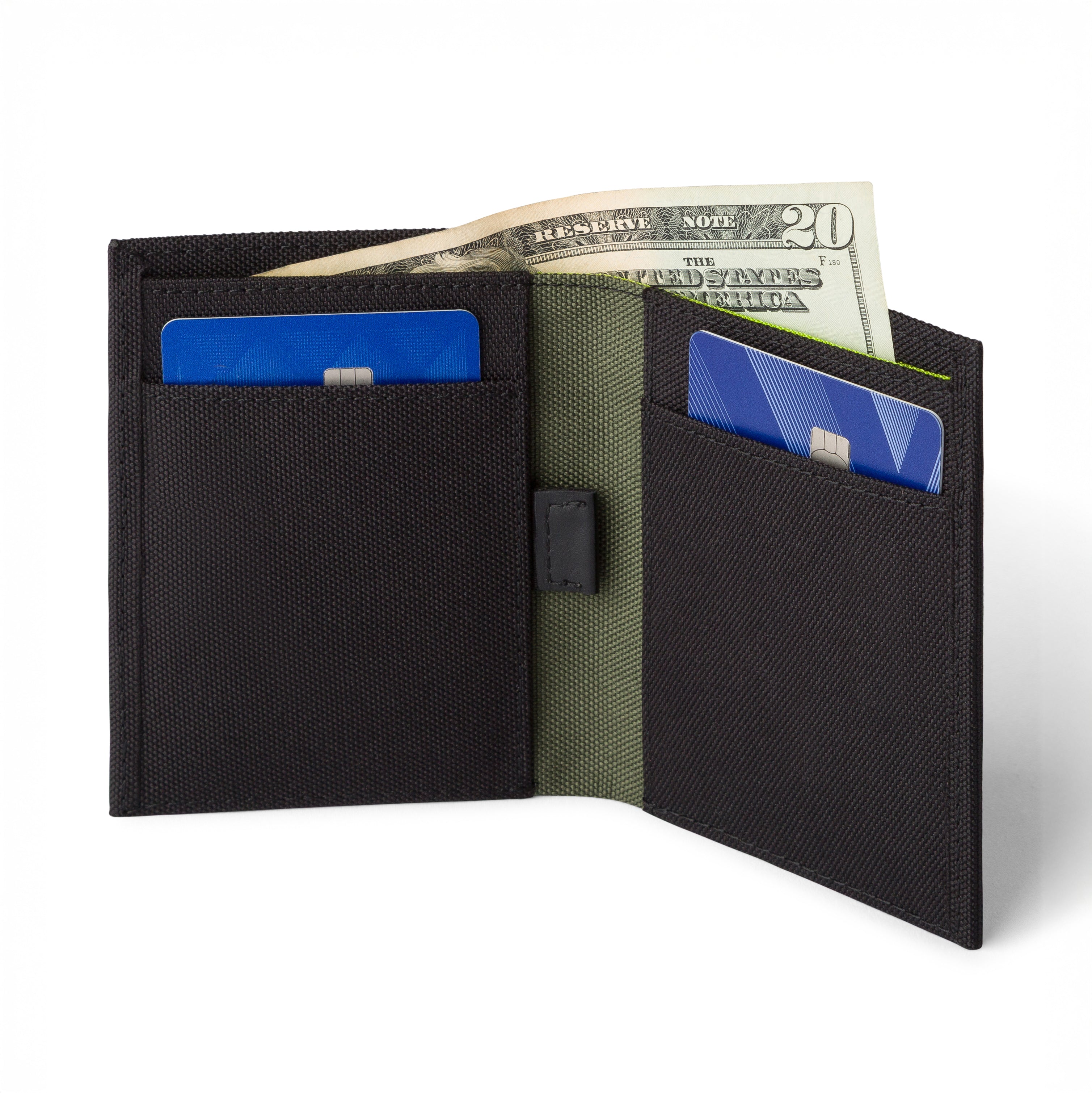 Eco Bifold Cash Wallet with Magnetic Closure - OVERLANDERS Outfitter