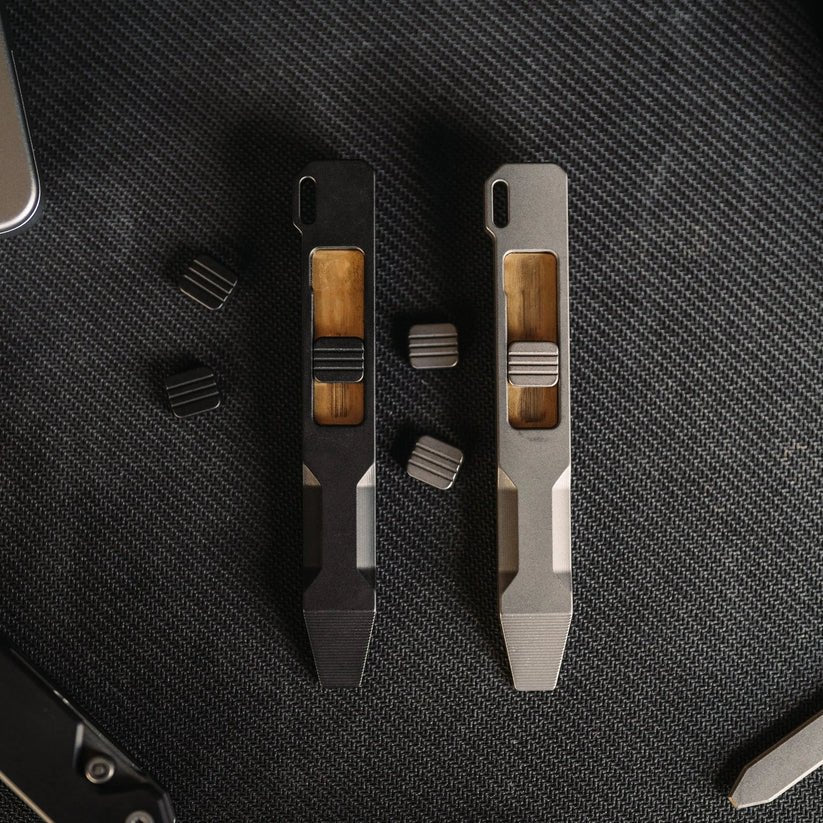 Big Idea Design-  Ti Pry Bar (Stonewashed) - OVERLANDERS Outfitter