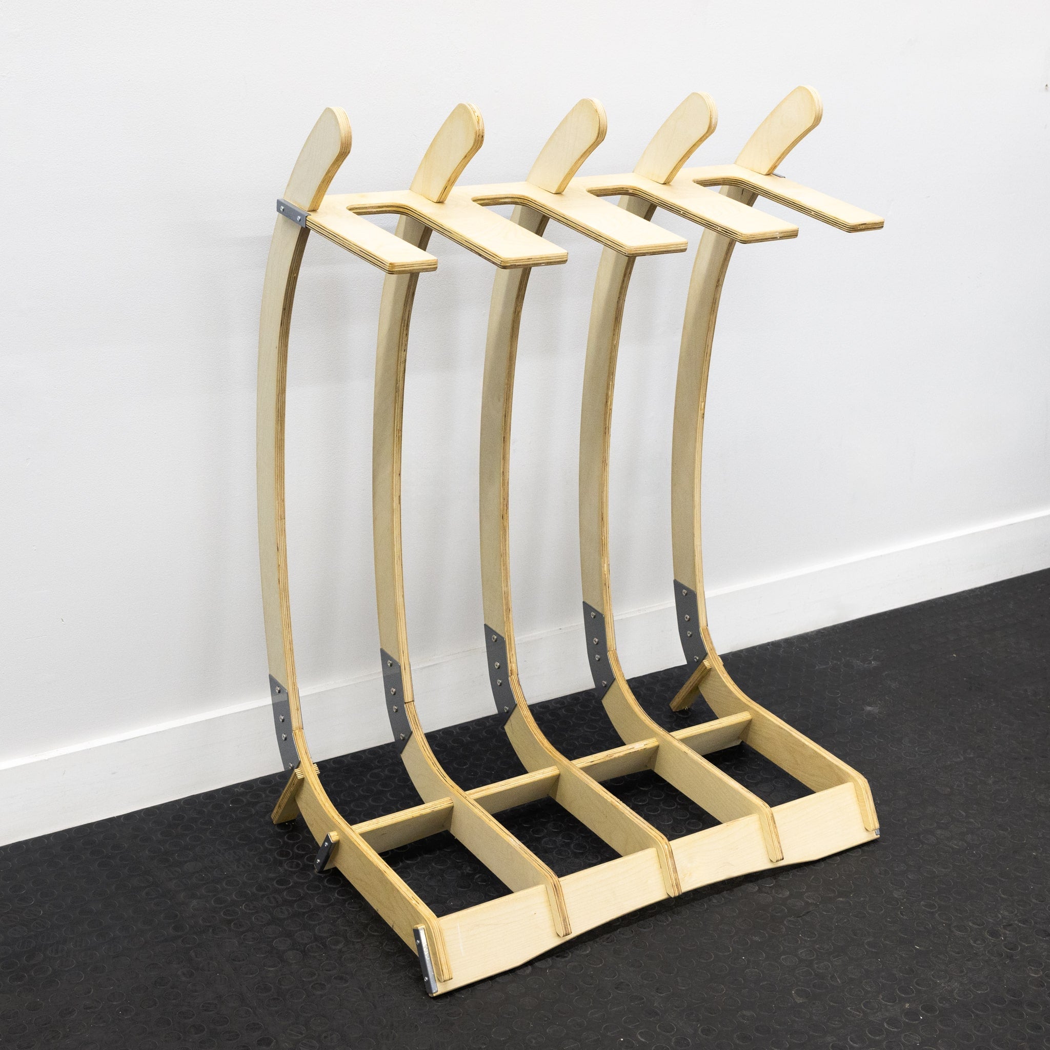 Big Sur Surfboard Storage Wood Stand | Holds 4 Surfboards - OVERLANDERS Outfitter