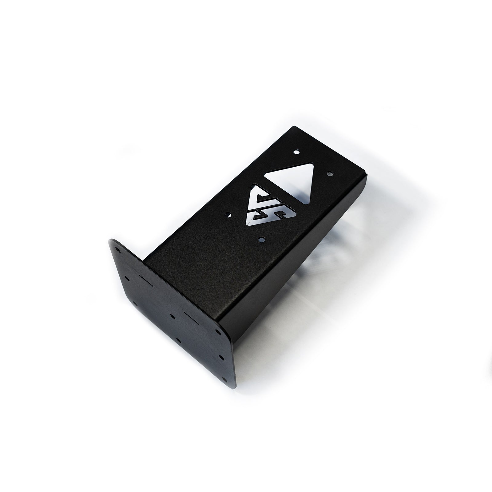 Universal Lagun Table Spacer Floor Mount from The Van Mart, showcasing sturdy design for van DIY projects.