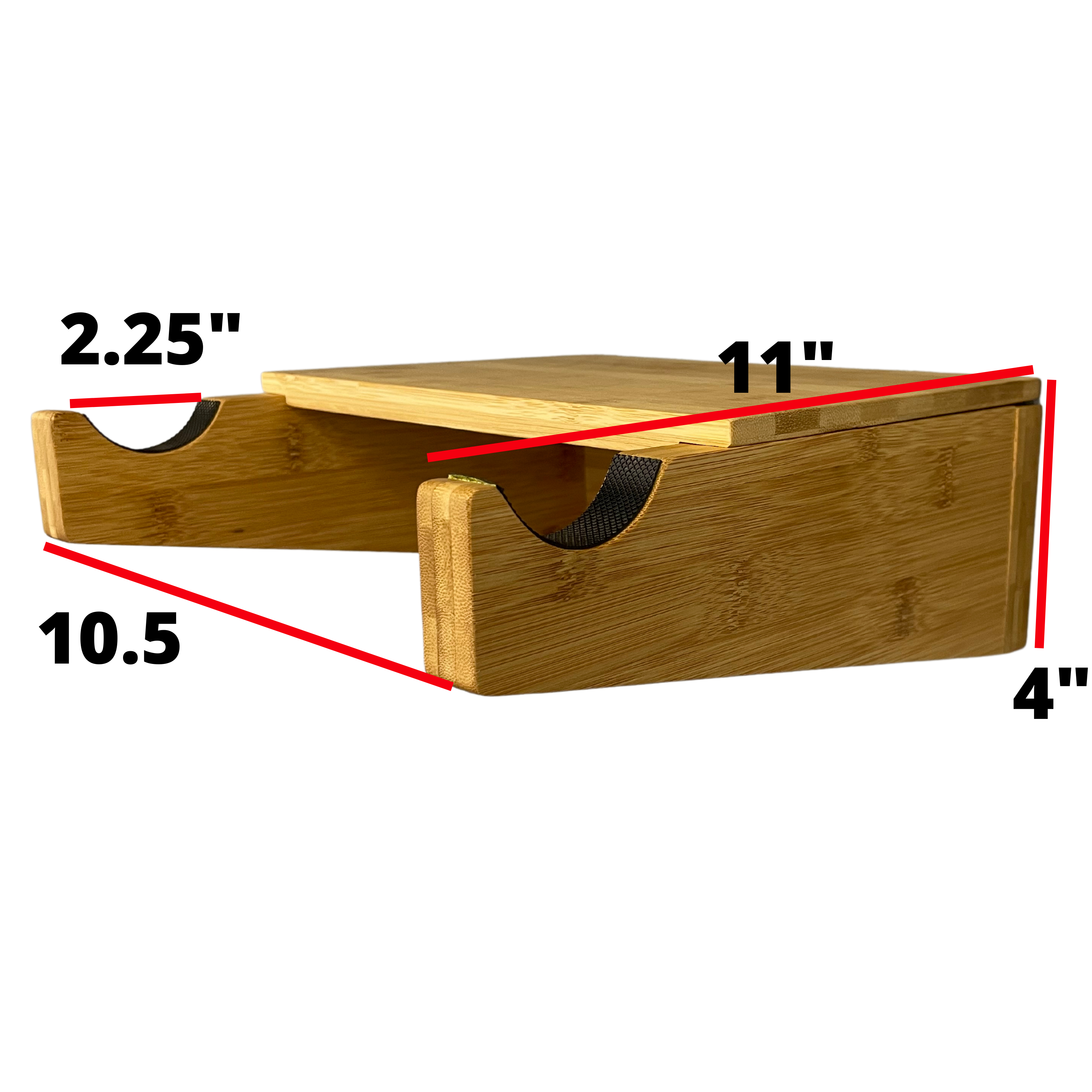 Bamboo Bike Mount with Removeable Shelf - OVERLANDERS Outfitter